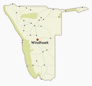 Windhoek Karte